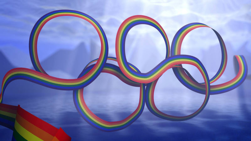 aros olímpicos LGTBI