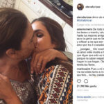 The kiss of Lolita and her daughter unleashes the lesbofobia in Instagram