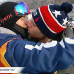 The gay kiss of Gus Kenworthy in Pyeongchang has gone viral