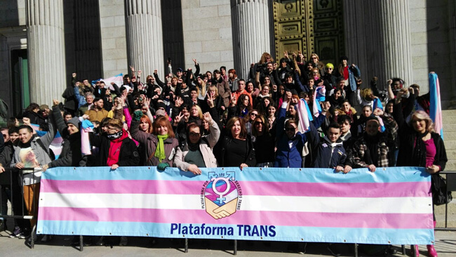 Plataforma trans ley trans congreso 2018 gaylestv