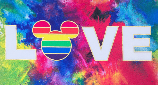 Disney LGTB LOVE Collection Mickey Pride Gayles.tv