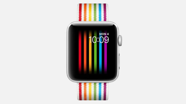 Apple Watch Pride band