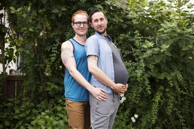 Trystan Reese and Biff Chaplow Transgender man pregnant
