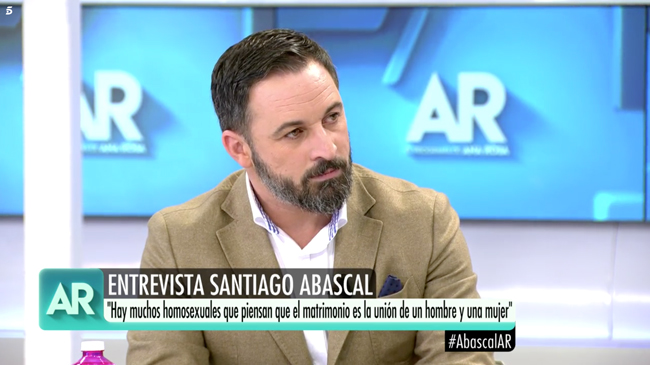 Vox Santiago Abascal gay LGTB