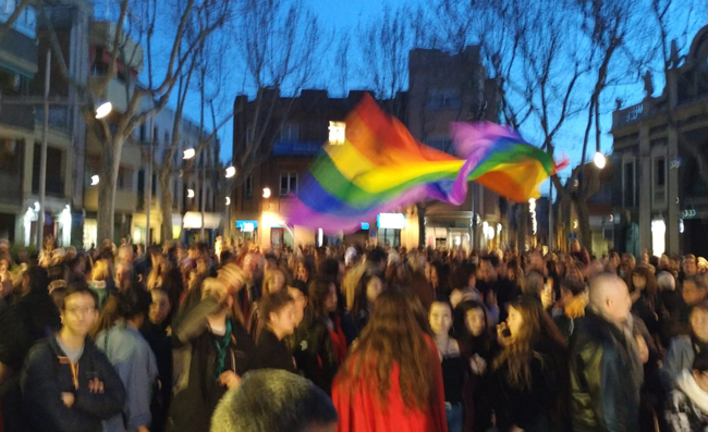 El Prat de Llobregat contra a agressão LGTBIfóbica