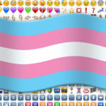 Nola aktibatu trans bandera emojia?