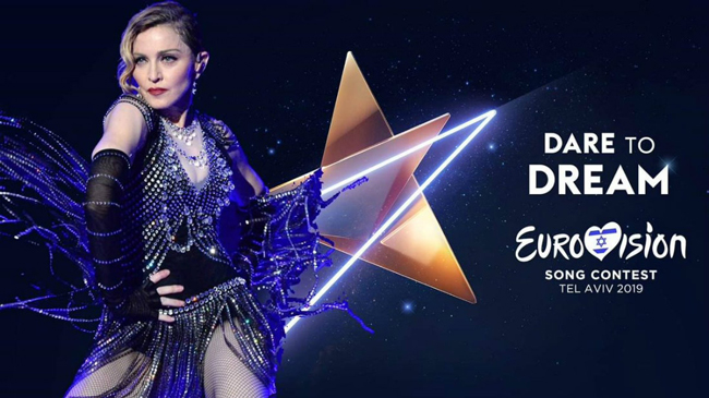 Madonna 2019ko Eurovision Tel Aviven ariko da