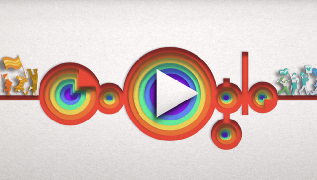 Doodle celebrates the 50 years of Pride