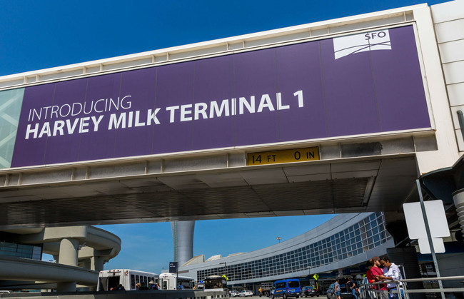 El aeropuerto de San Francisco inaugura la Terminal 1 Harvey Milk
