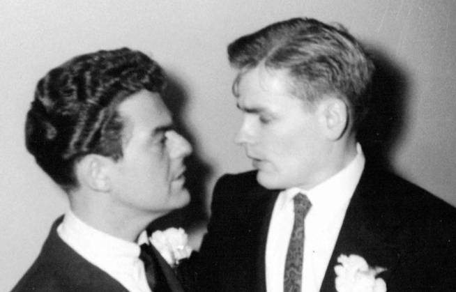 Novios boda gay en 1957