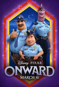 "Onward", the first Pixar film to have an openly LGTB + character