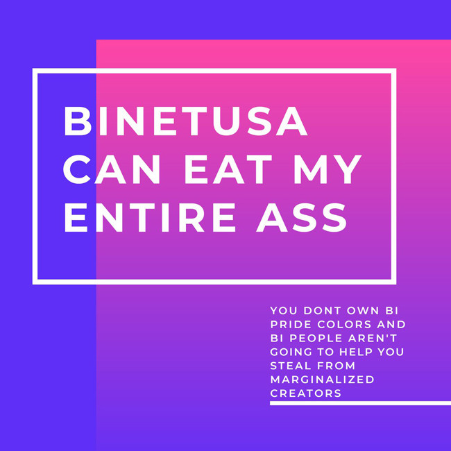 Bandeira bisexual de BiNetUSA