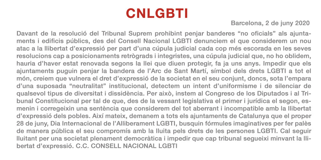 Comunicat cc CNLGBTI on suprem resolution