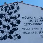 Censorship for a lesbian mural by Cristina DeJuan