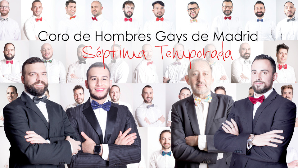 Le Chœur d'Hommes Gay de Madrid présente son nouveau spectacle "Gran Vía"