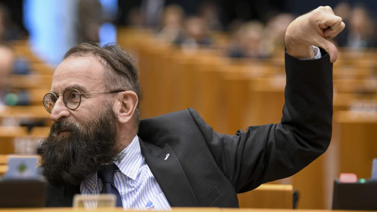 Homophobic and ultra-conservative Hungarian MEP caught in gay orgy