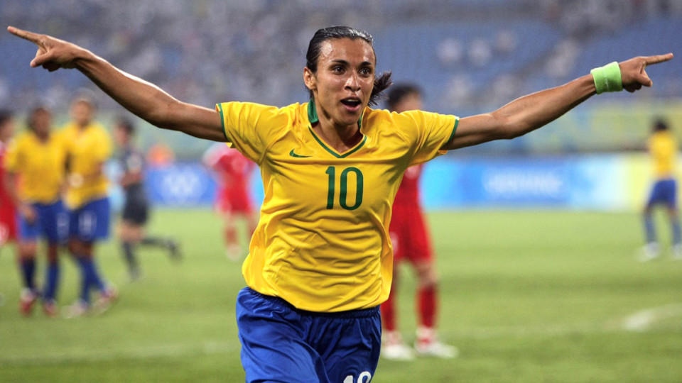 Marta Vieira, the best soccer player in the world, announces her commitment to a teammate