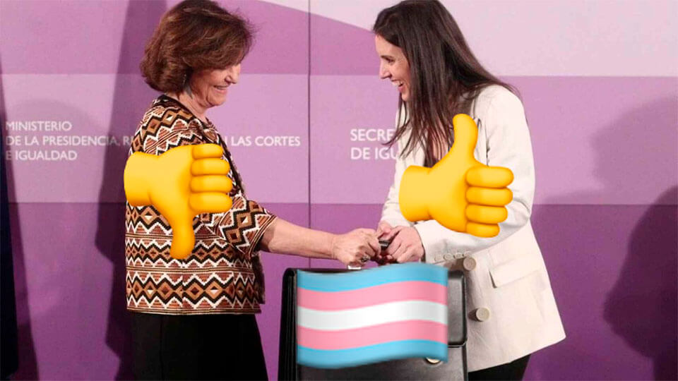 Pedro Sánchez rimuove Carmen Calvo dalla Legge Trans