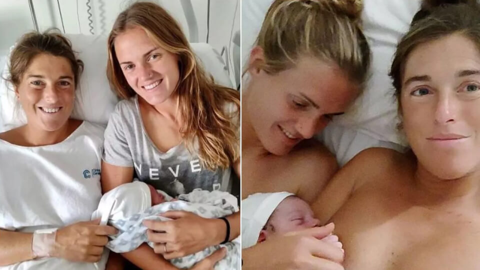 Irene Paredes y Lucía Ybarra ya son madres