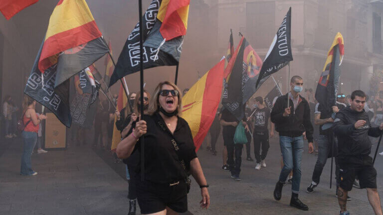 The Prosecutor's Office investigates the neo-Nazi demonstration in Chueca as a hate crime