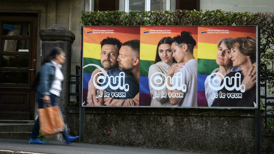 Switzerland approves marriage equality in referendum