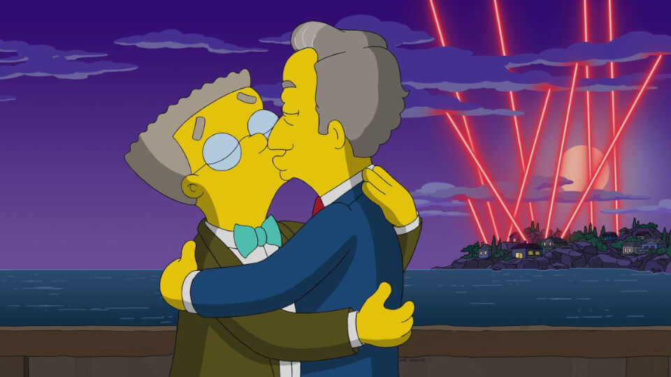 Smithers, el asistente del Señor Burns en Los Simpson, tiene novio
