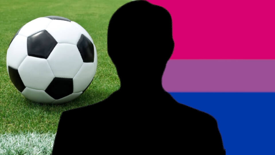 A former Spanish soccer player declares himself bisexual through an anonymous letter
