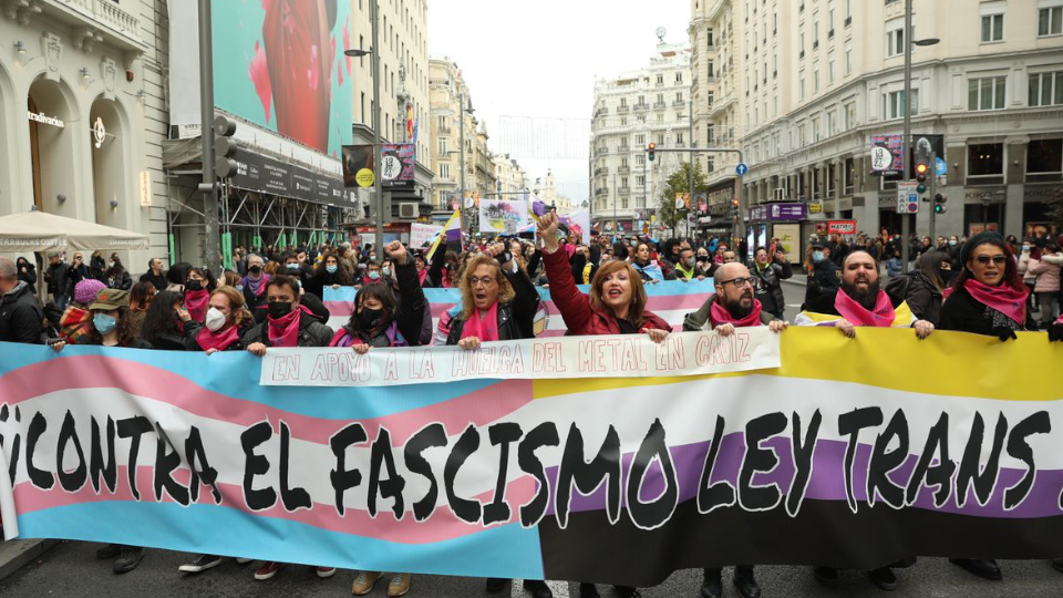 15D: Manifestación histórica en Madrid por la defensa de los derechos LGTBI frente a Vox