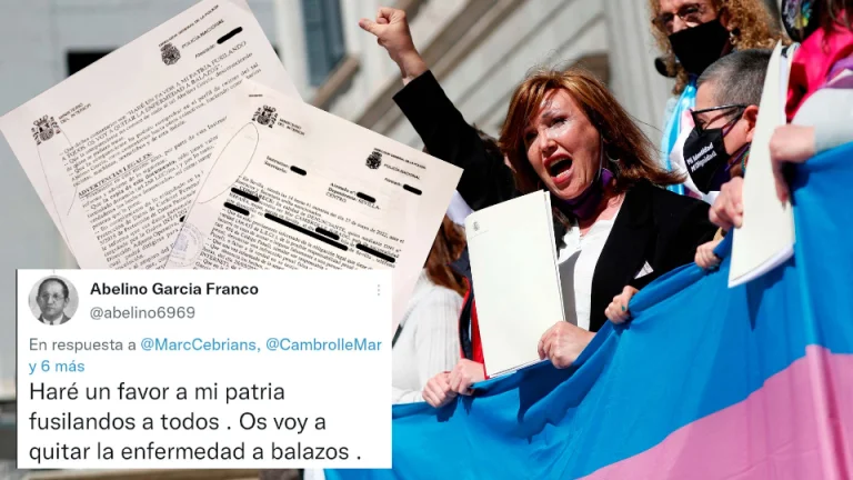 Trans activist Mar Cambrollé denounces death threats