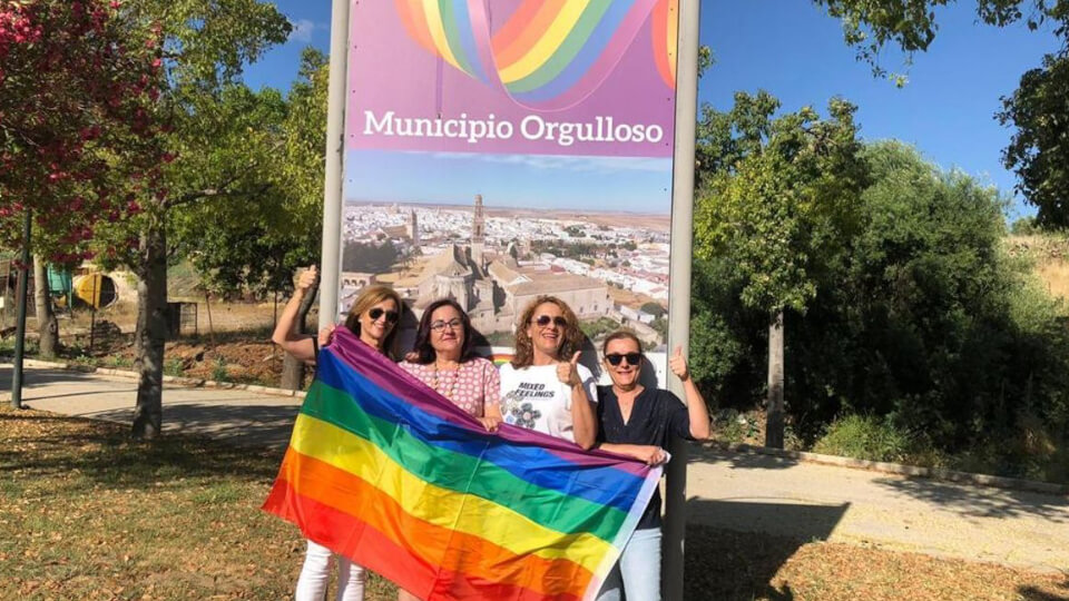 Selfie contro l'omofobia a Marchena