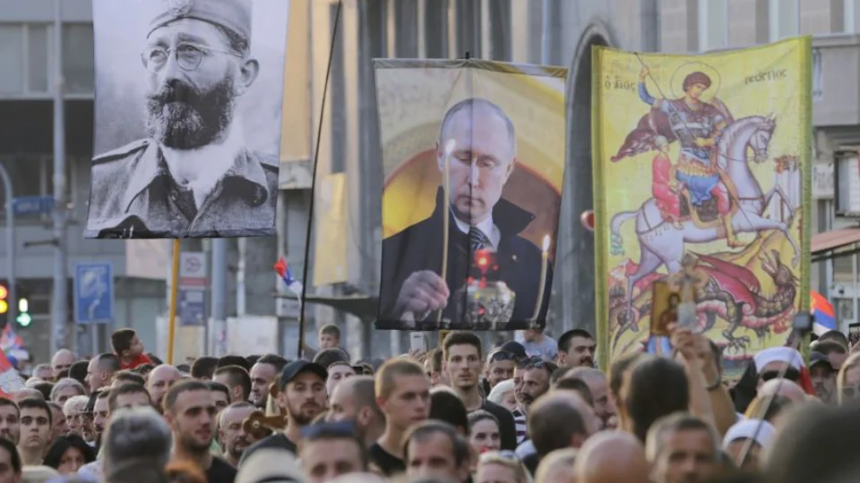 Thousands of Orthodox march against Europride in Serbia