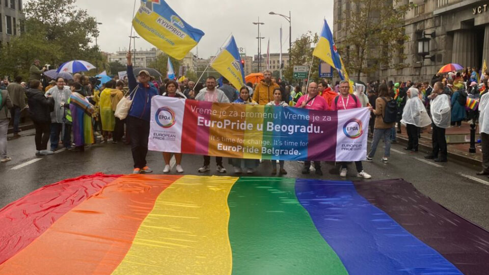 Près de 90 personnes arrêtées lors de l'EuroPride à Belgrade