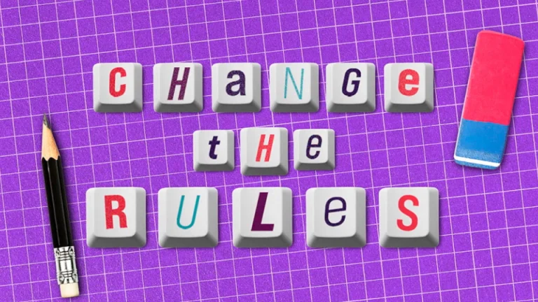Break gender stereotypes with "Change the rules"