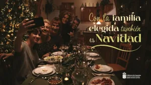 Canarias launches the LGTBIQ+ campaign "With the chosen family, it's also Christmas"