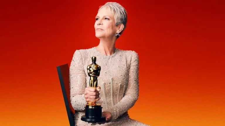 Jamie Lee Curtis uses the neuter pronoun to refer to her Oscar