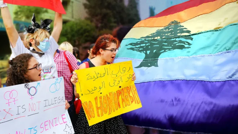 Drei Menschen wurden bei Zusammenstößen gegen einen Pro-LGTBI-Aufmarsch in Beirut verletzt