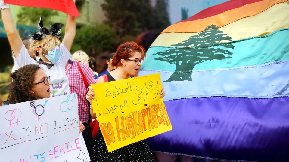 Three people injured in clashes against a pro-LGTBI march in Beirut