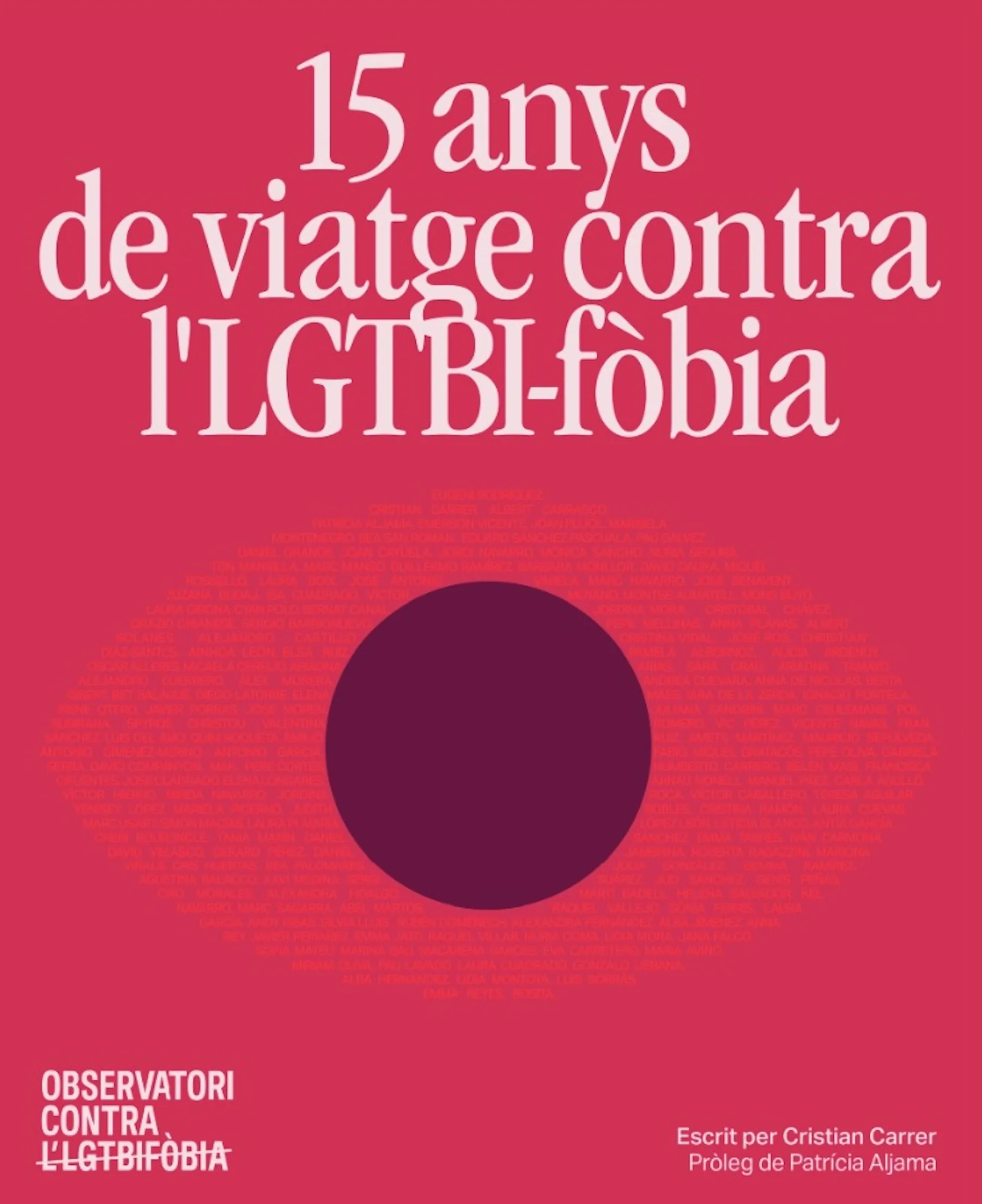 El Observatori Contra l'Homofobia cumple 15 años