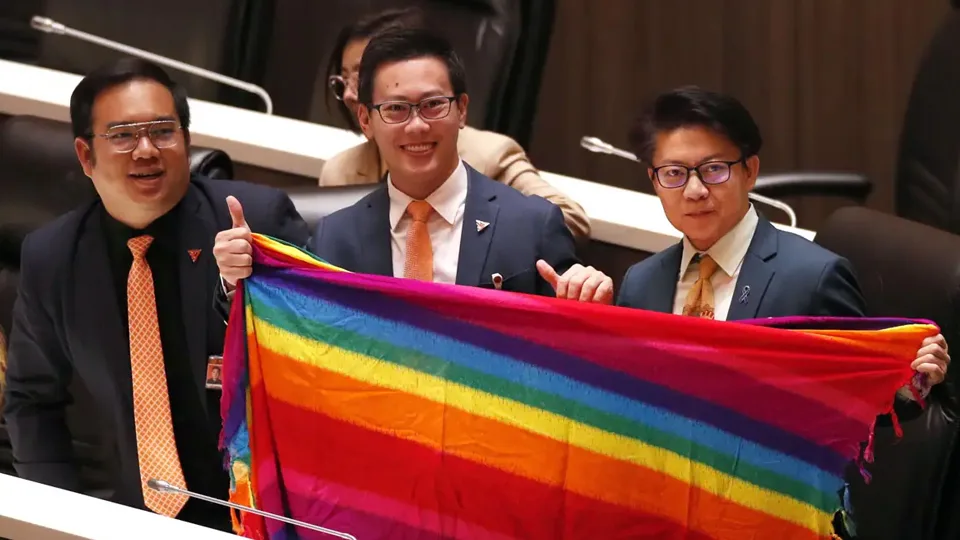 Thailand's Parliament approves same-sex marriage law