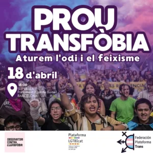 Twelve young people spit on and attack a trans boy in Sants
