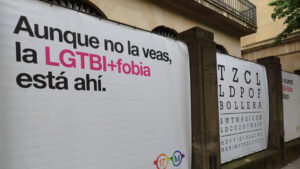 Even if you don't see it, LGTBI+phobia is there