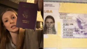 Trans actress Hunter Schafer says her new passport classifies her as a man