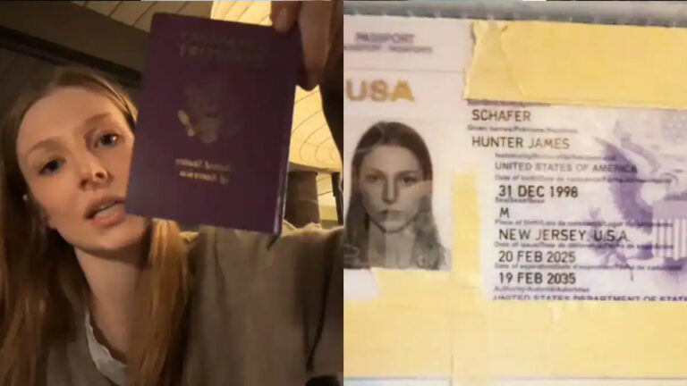 La actriz trans Hunter Schafer denuncia que su nuevo pasaporte la califica como hombre